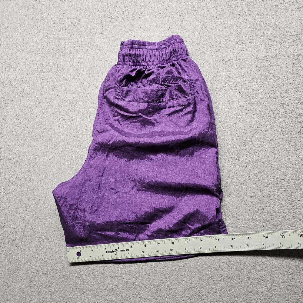 Champion Mens Purple Nylon Mesh Lined Athletic Shorts Small 84441 PRC Sportswear